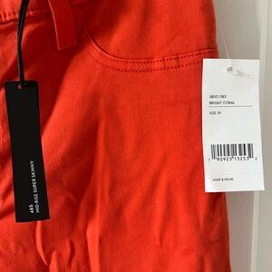NWT J Brand Bright Coral Pants